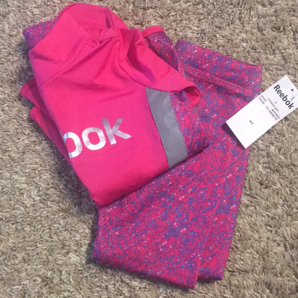 Girls 4T Reebok Activewear Outfit